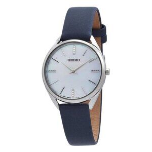 FX03953B NWT Seiko Fashion Ladies Quartz Steel Authentic Watch